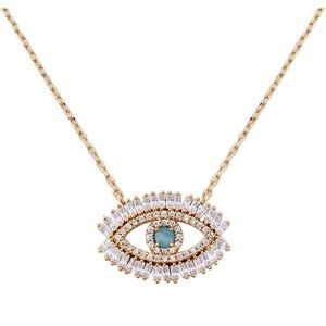 Monogram letter necklace